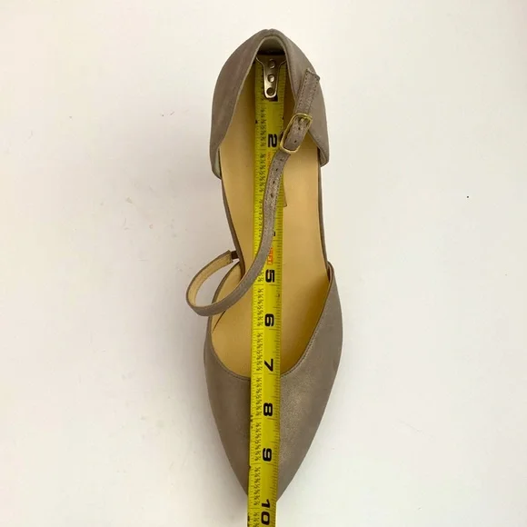 Paul Green Leather Strap Pumps Heels Tan US size 7